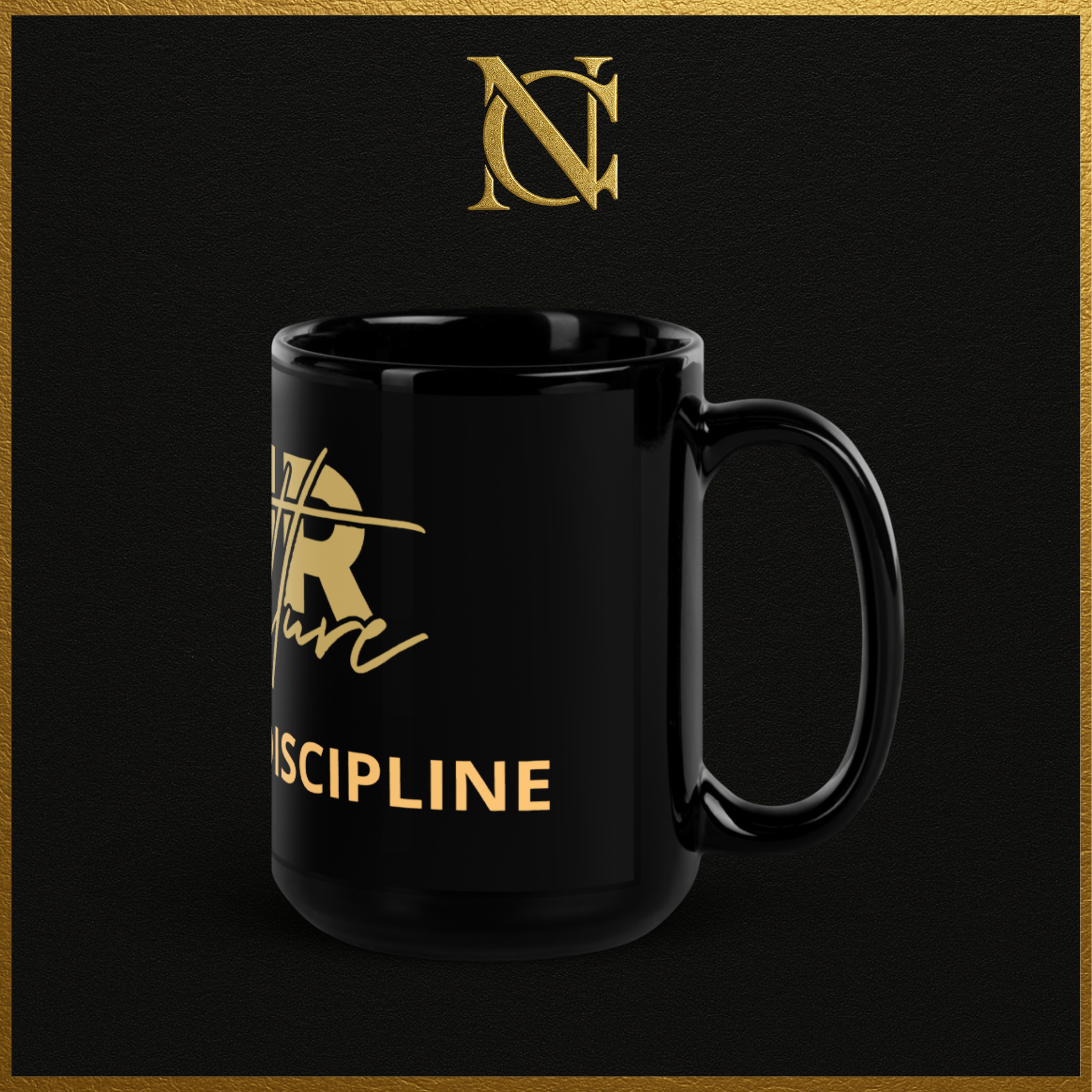 Discipline Mug 15oz — Not Hustle. Discipline.
