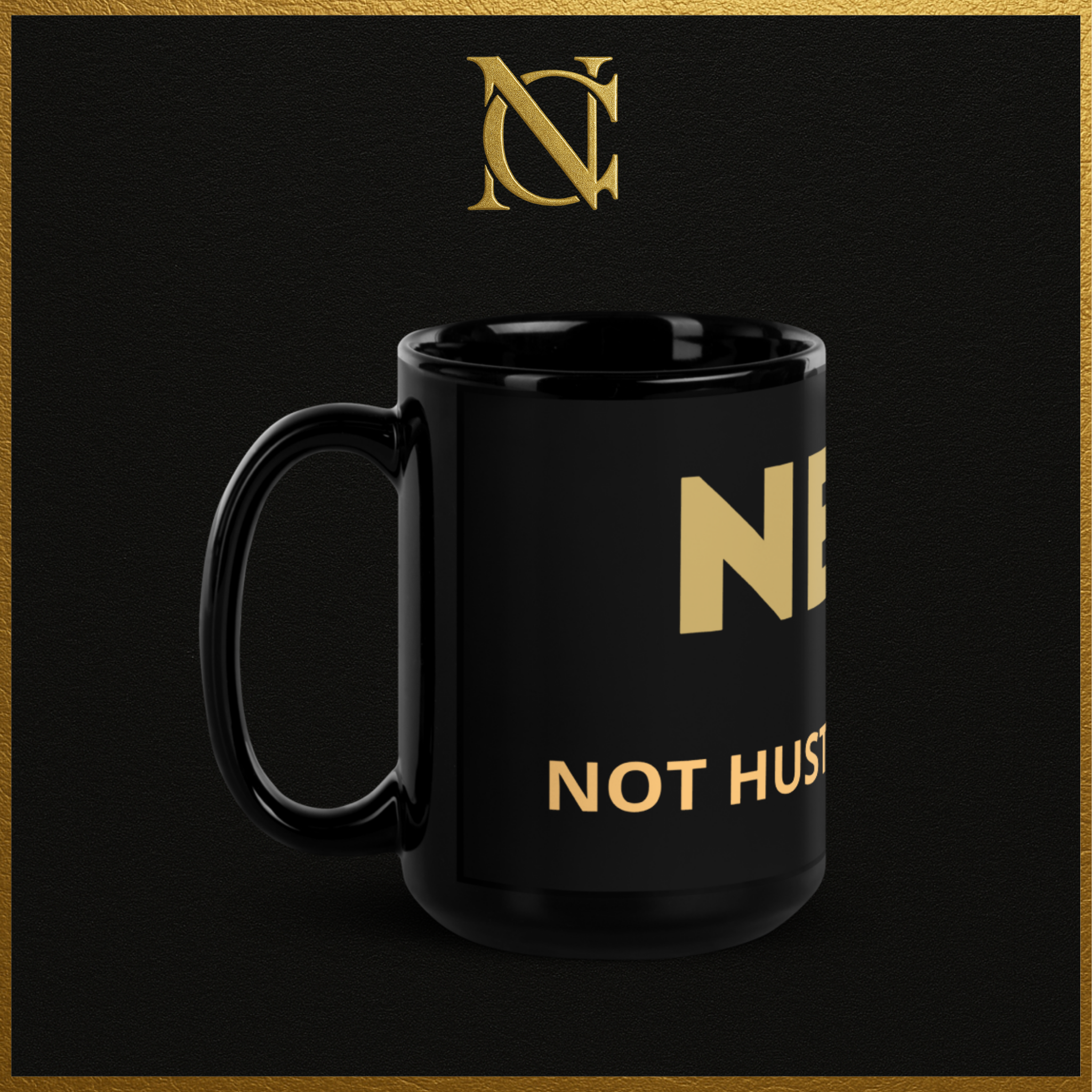 Discipline Mug 15oz — Not Hustle. Discipline.