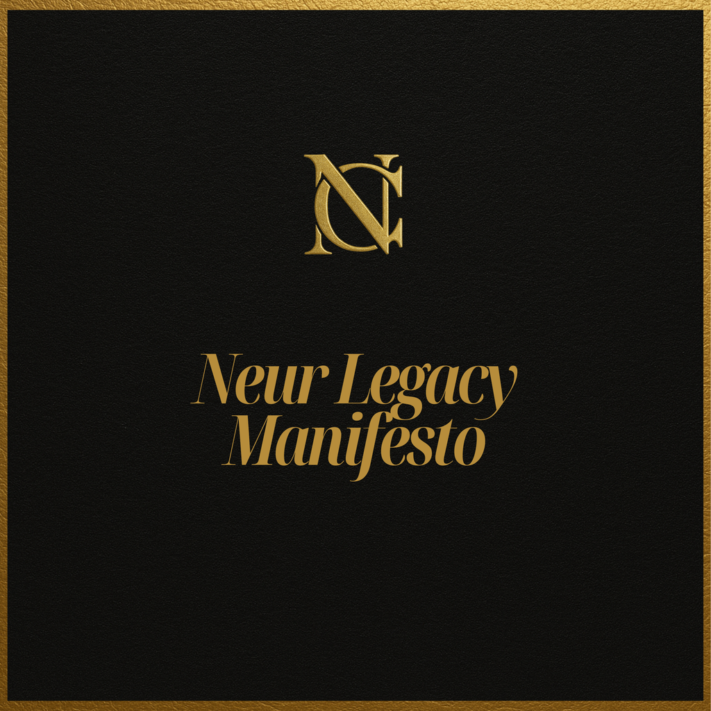 The Neur Legacy Manifesto – Limited Edition Digital Booklet